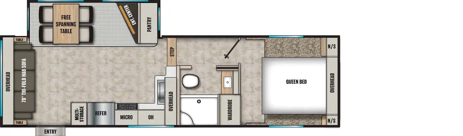 254RLS Floorplan Image